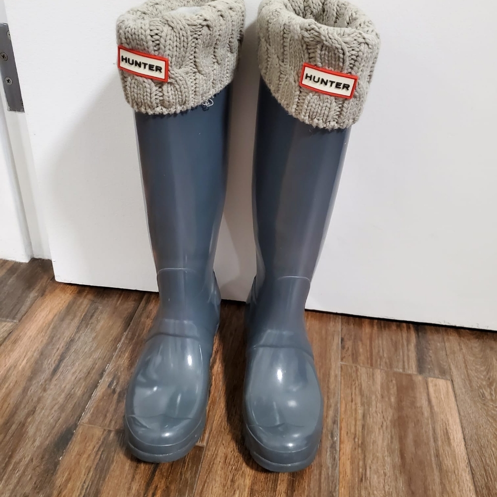 Hunter rain boots